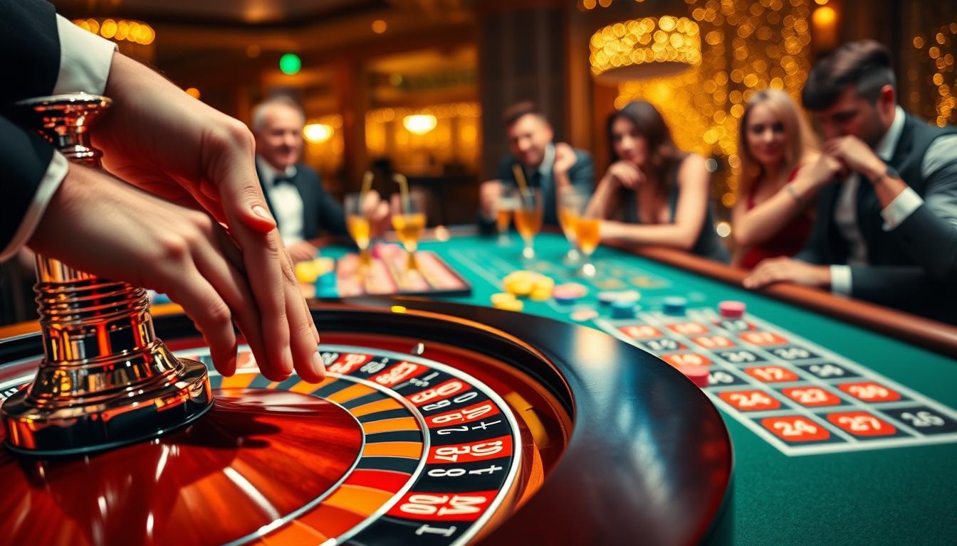 Roulette live dealer